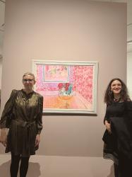 Le rose - expositions Berthe Weill et Philip Guston