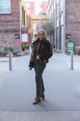 Winter Style: Faux Fur Coat