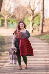 La Trio Dress de Matchy Matchy : ma robe upcycling cosy pour un corps qui change