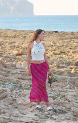 Pink skirt